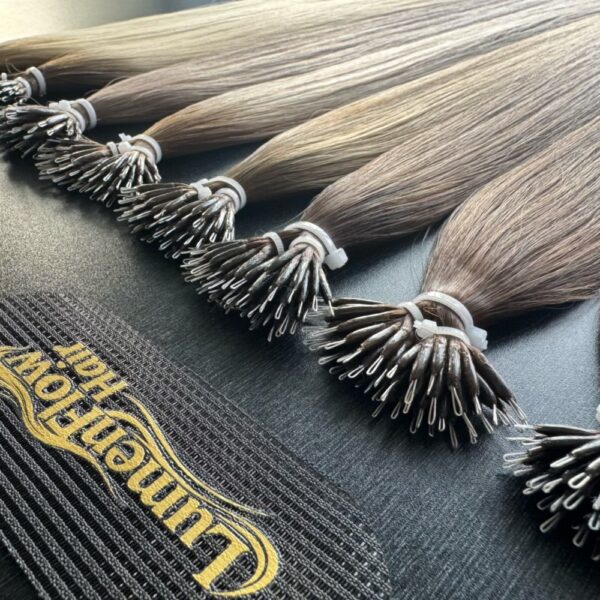 LumenFlow Hair 50gram All color Nano ring Hair Extensions