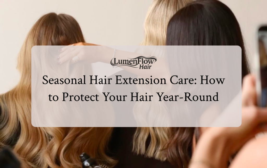 Seasonal Hair Extension Care: How to Protect Your Hair Year-Round