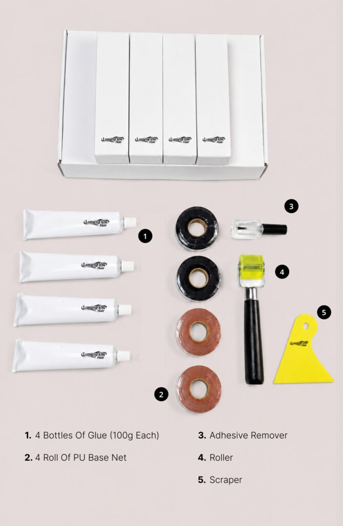 Tape-ins Hair Extension Glue Kit