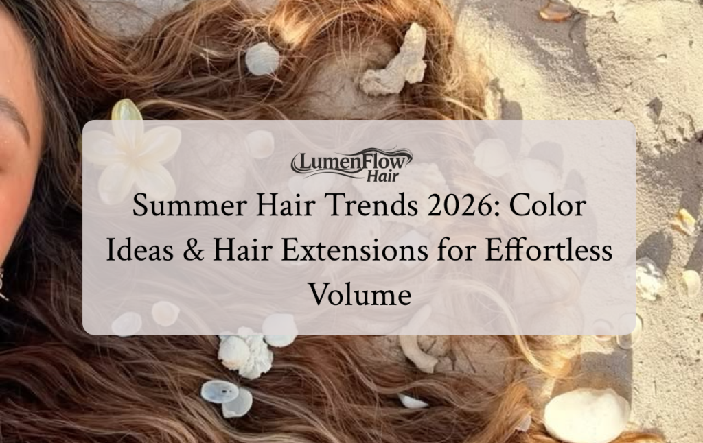 Summer Hair Trends 2026: Color Ideas & Hair Extensions for Effortless Volume