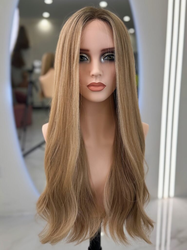 Raw Virgin Hair HD Lace Wig #T3/8A/22 Candle Light