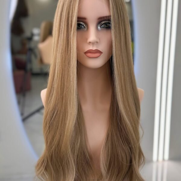 Raw Virgin Hair HD Lace Wig #T3/8A/22 Candle Light