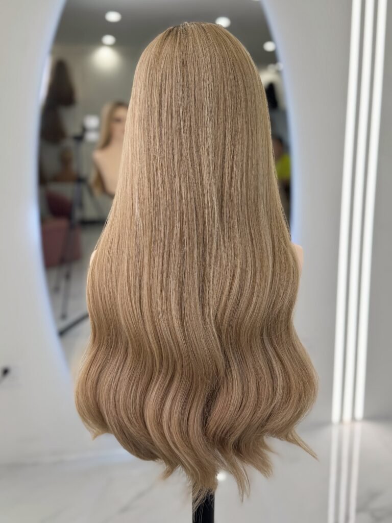 Raw Virgin Hair HD Lace Wig #T3/8A/22 Candle Light